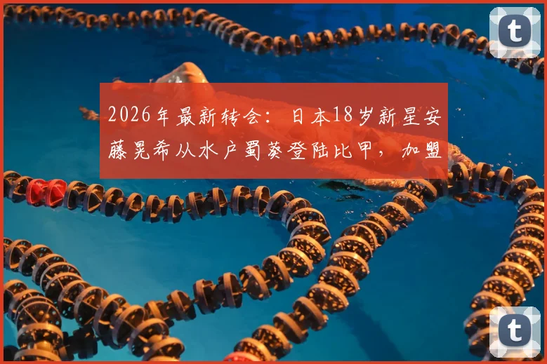 2026年最新转会:日本18岁新星安藤晃希从水户蜀葵登陆比甲,加盟安特卫普详情解析